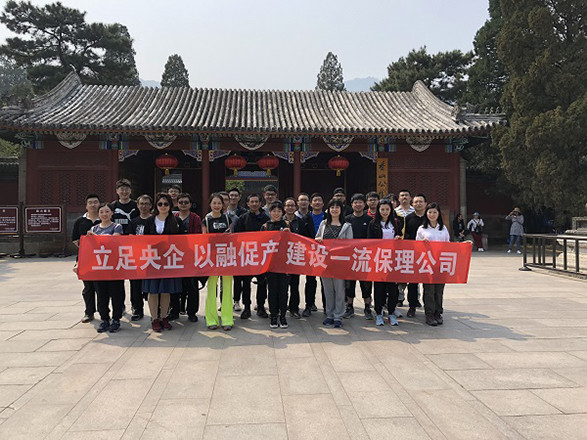 登高望远 强身健体 国新保理举办首届集体登山活动